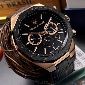 [TIMEMASTER] MASERATI watch, 46mm, R8871642001