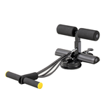 Double suction cup sit-up assist device /black, , large