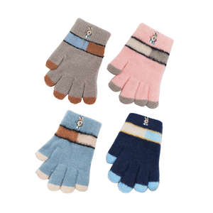 比得兔水晶紗兒童舒暖刺繡手套-15cm-GL5636-2雙入