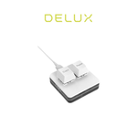 【Leo手機周邊專賣店】DeLUX (SIKAI)雙鍵有線鍵盤可自定義 / 白色, , large