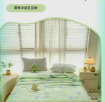 [凱美棉業] 單入組 涼感寶貝荳荳毯安撫蓋毯新生兒童小被子幼兒園寶寶毯空調夏季涼被（夏季限定款）, , large