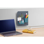 *需預訂【KING JIM】HARU PEGGY 個人磁力洞洞板置物箱 M號 (PGH200)白, , large