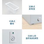 Kolin 100L Chest Freezer Top-Opening Freezer KR-110F09, , large