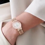 CITIZEN 星辰 XC 輕奢光限量款 晨光 光動能鈦金屬電波女錶 ES9497-61X, , large