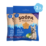 【倆寶貝精品館】Soopa舒趴 生機狗點心營養嘴嚼錠(多種口味)50gｘ2入, , large