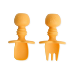 Bumkins 寶寶白金矽膠湯叉組(多款可選), , large