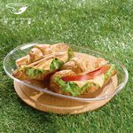 【哩皿食器】台灣製  食品級Tritan  小橢圓盤單入組, , large