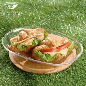 【哩皿食器】台灣製  食品級Tritan  小橢圓盤單入組