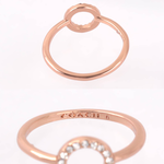Ring, 玫瑰金, large