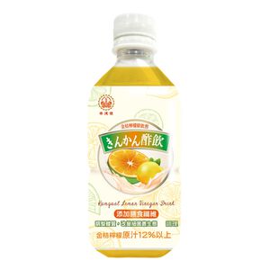CDF RTD Vinegar Kumquat Lemon 350ml