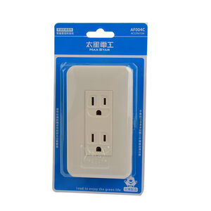 2 Self-Grounding Oulet  Wall Plate