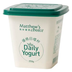 Matthews Choice Daily Yogurt 