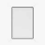 FoldiBox 2 Series L Indigo Gray and Clear Lid, , large