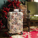 NaSaDen [ Floral Pink ] 22" Carry on Zipper Luggage, , large