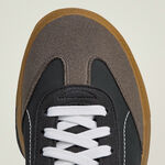 Kixpress-Adidas 愛迪達 ASMC Court Boost 女 運動休閒鞋 麂皮 舒適 膠底 黑棕 [IE3494], , large