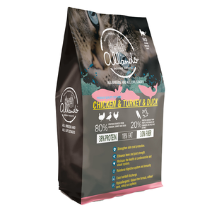 【Allando 奧藍多】天然全方位無穀貓糧1.2kg-雞肉+火雞肉+鴨肉口味