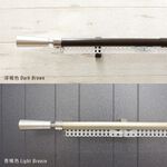 雙軌 鋁合金伸縮軌道 劍系列 貳-Ni-裝飾頭 順暢耐用 伸縮 窗簾DIY 簡易施工 輕鬆安裝, , large