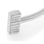 Calvin Klein CK Minimalistic Metals 簡約造型手環 母親節送禮推薦-銀 3500036, , large