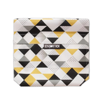 Bubble Tea Reusable Sandwich bag ( silicone cloth)-Argyle, , large