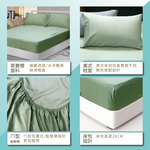 【多利寶寢具】Victoria_萊賽爾簡約素色涼感加大床包組-橄欖綠, , large