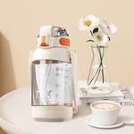 【TKK】美國進口Tritan 獵鷹 手提+背帶 直飲大容量 運動水壺1200ML(附背帶)-任選色, , large