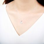 【Angel & Me】法鬥 法國鬥牛犬 狗 s925 純銀 項鍊 情人節 送禮, , large