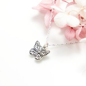 【Angel & Me】帝王斑蝶 蝴蝶 s925 純銀項鍊 生日 情人節 禮物