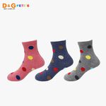 【D&G KIDS】圓點3/4童襪<中灰,13-16cm>D387 短襪 襪子, , large