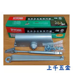門弓器【RYOBI】自動關門器161 銀色 內擋 門開90度 適用門重15~35KG 垂直式安裝, , large