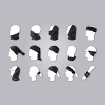 NIKE DRI-FIT 慢跑頸套 2.0 跑步 運動 騎車 簡約 素色 多功能 吸汗 乾爽 透氣 彈性 柔軟 舒適 黑, , large