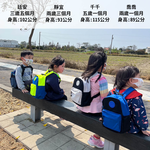 SOLIS 調色盤系列 休閒迷你後背包-幼童款-S號-寶石藍/黑, , large