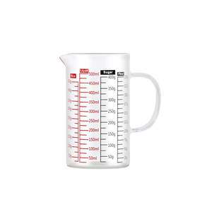PEARL HORSE Glass Multi-Purpose Measuring Cup – 500ml