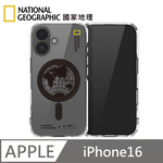 National Geographic Rugged Magnetic Anti-fall Protective Case Magsafe Magnetic Suitable for iPhone 16 - Global Seal Black , , large