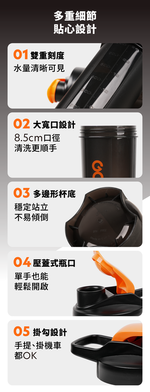 果果能飲杯 700ml-冰鋒白｜果果能量, , large