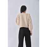 (L) 【房業涵私服】titty co露肩白色外套二手衣, , large