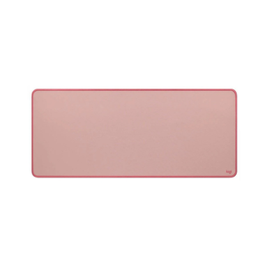 【 Logitech 羅技 】DESK MAT 玫瑰粉 桌面滑鼠墊