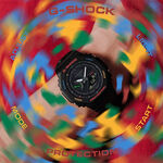 CASIO 卡西歐 G-SHOCK 八角 太陽能藍芽多彩手錶 GA-B2100FC-1A, , large