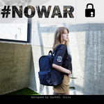 SOLIS X NOWAR聯名系列 13吋筆電後背包-經典黑, , large