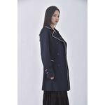 (S) nautica質感藍色綁帶外套二手衣, , large