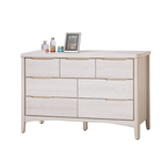 【唯熙傢俱】肯尼斯鋼刷白七斗櫃 抽屜櫃, , large