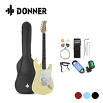 DONNER DST-100 電吉他 套餐組 鵝黃色【敦煌樂器】, , large