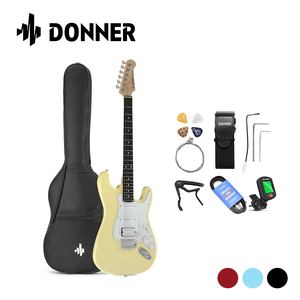 DONNER DST-100 電吉他 套餐組 黑色【敦煌樂器】