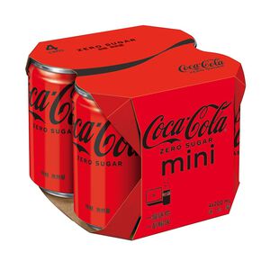Coke Zero Mini CAN 200mlx4