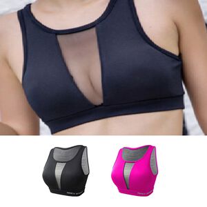 【AREXSPORT】AS-7367 運動內衣 無鋼圈內衣 透膚內衣 性感內衣 包覆 歐美 網紗透膚（可抽胸墊）少女內衣