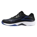 Mizuno Thunder Blade Z 男女 排球鞋 運動 訓練 止滑 緩震 黑 藍 [V1GA237054], , large