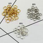 【寵愛生活本舖】8~15mm飾品掛圈 雙圈 雙層鐵圈 連接圈 鐵環, , large
