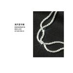 s925純銀一閃一閃亮晶晶單層手鍊-附馬卡收納盒, , large