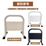 單台-鍍鋅烤漆可客製印刷小拒馬 (霧黑/亮白) 禁止停車 請勿停車 路障 禁止通行 禁止違停 門檔 請通道 台灣製造, , large