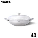 Miyaco 米雅可 Ringo316不銹鋼七層複合金炒鍋IH 40cm-Leidea樂德兒, , large