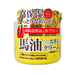 [日日好物]日本LOSHI-高純度馬油EX加強版馬胎盤素緊緻修護全身保養高保濕乳霜100g/罐(多效護理潤膚面霜,肌膚萬用護膚乳霜), , large